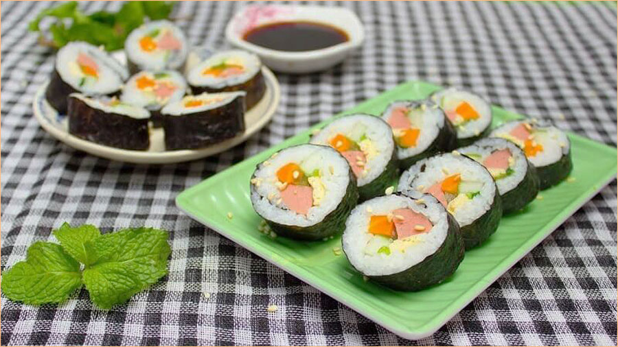 cach lam kimbap 1