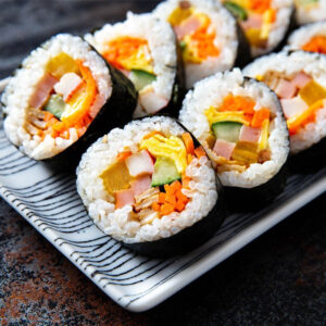 cach lam kimbap