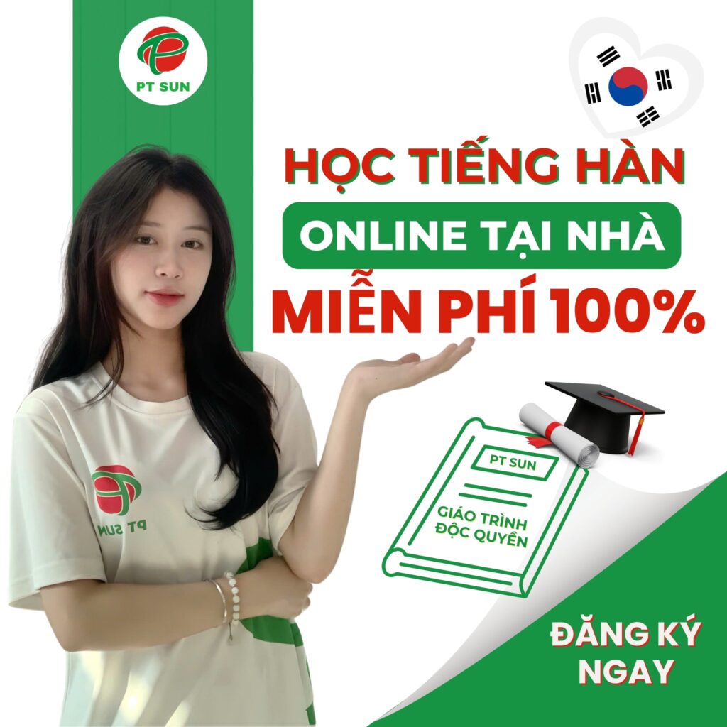 Lớp tiếng hàn online