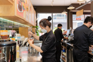 làm thêm quán cafe