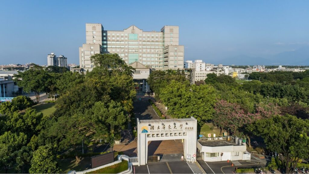 Đại học Bình Đông (National Pingtung University - NPU) - Top trường đào tạo Khoa Học, Giáo Dục Đài Loan 2 Cảnh quan Đại học Bình Đông
