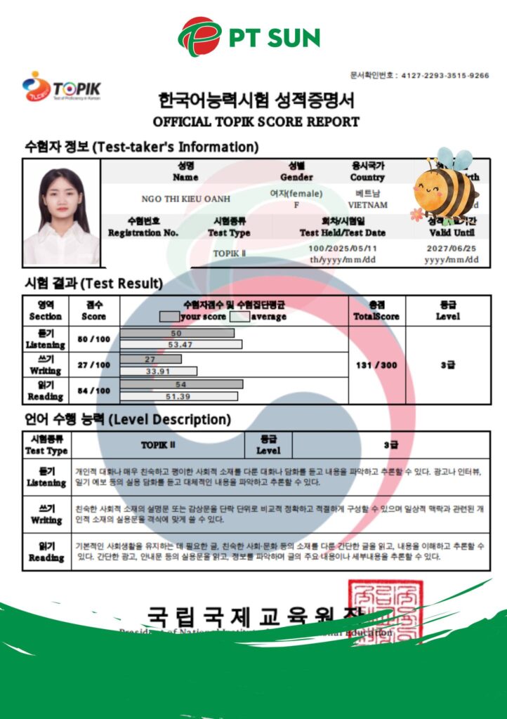 Tổng Hợp Các Loại Chứng Chỉ Tiếng Hàn Chi Tiết Nhất – Hành Trang Cho Du Học và Sự Nghiệp 2 chứng chỉ topik