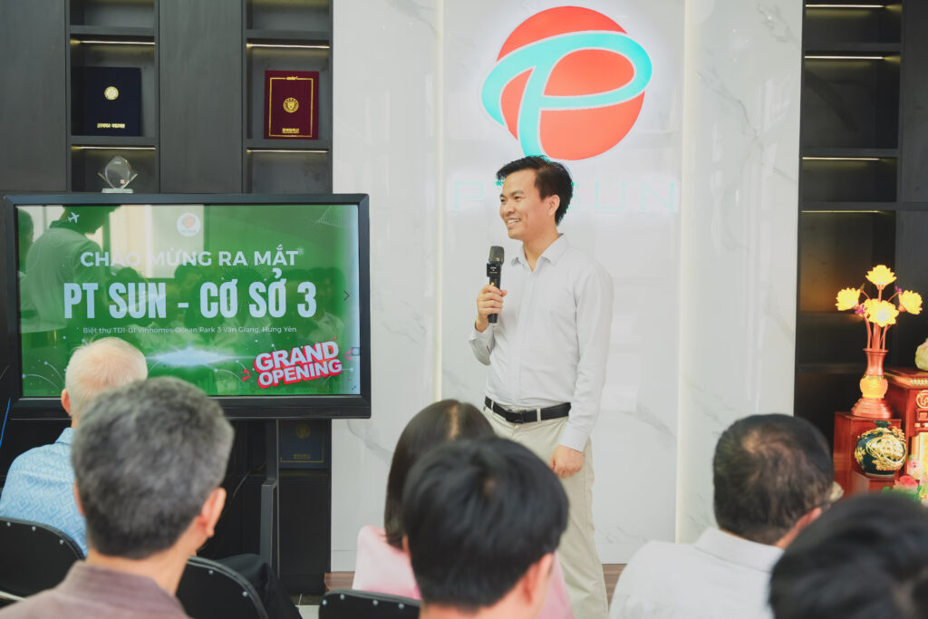 Tưng Bừng Khai Trương Cơ Sở Mới Du Học Toàn Cầu PT SUN Tại Vinhomes Ocean Park 3, Hưng Yên 3 ceo Tạ Đình Cảnh