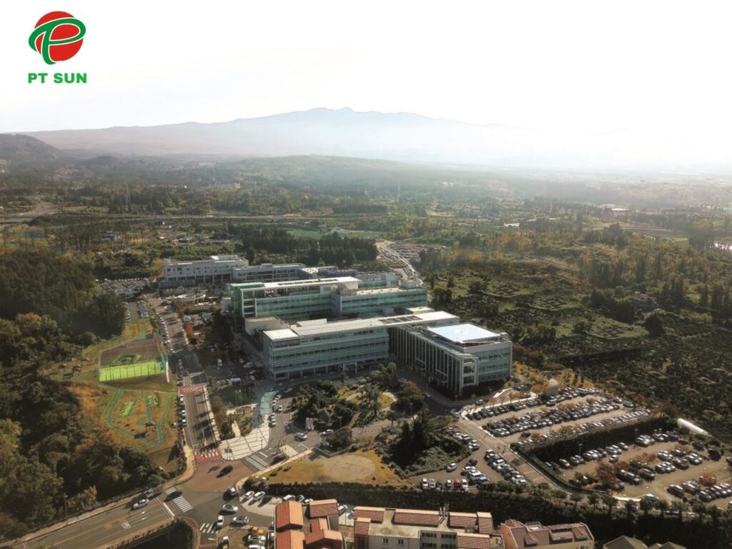 Đại học Quốc gia Jeju (Jeju National University - JNU) – Thiên đường học tập tại đảo ngọc Hàn Quốc 1 Toàn cảnh Đại học Quốc gia Jeju