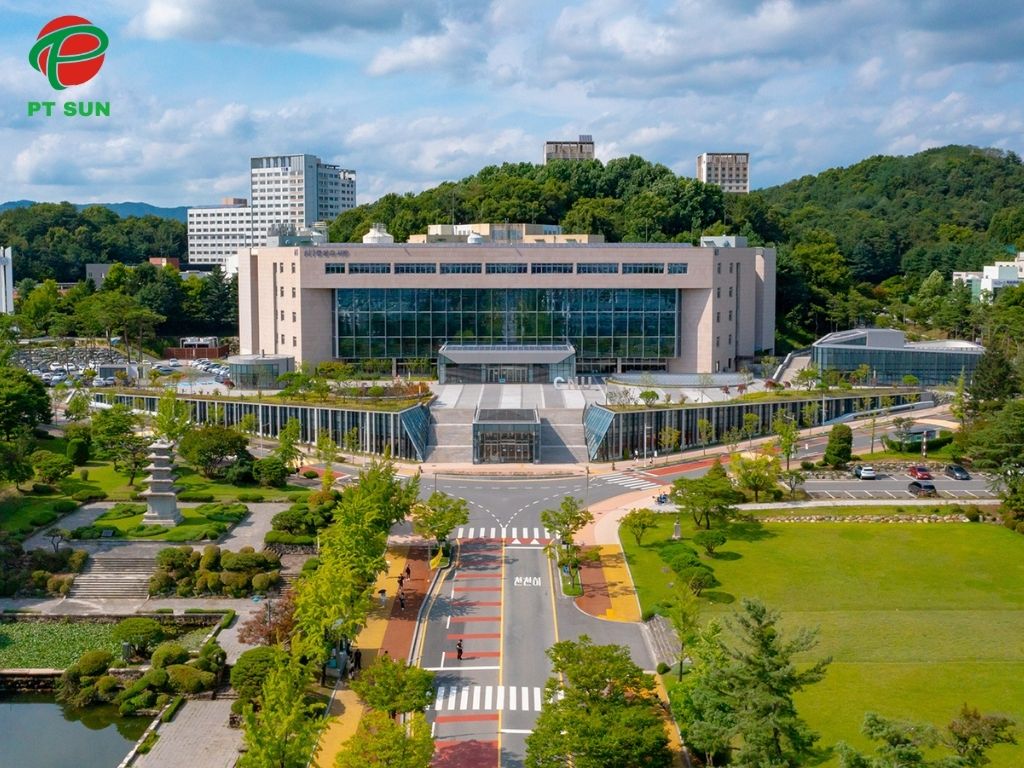 Review Đại Học Quốc Gia Chungnam Top 5 Đại Học Quốc Gia Hàn Quốc 3 khuôn viên Đại Học Quốc Gia Chungnam