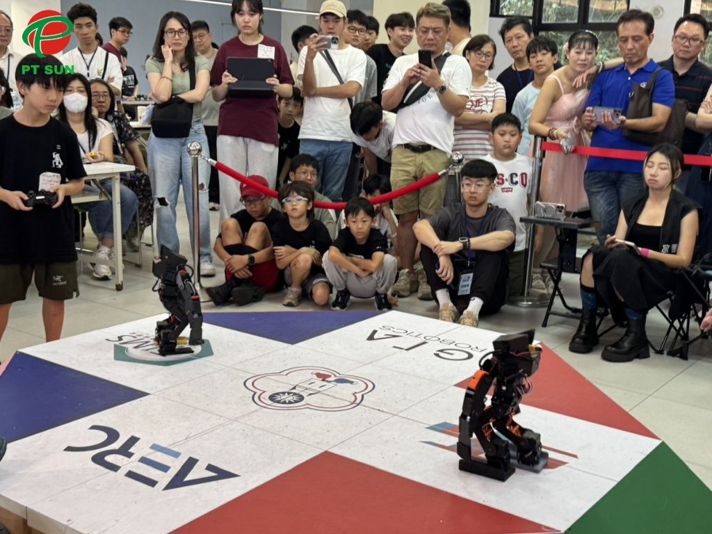 Hội thi công nghệ Robot Đại học Mẫn Thực