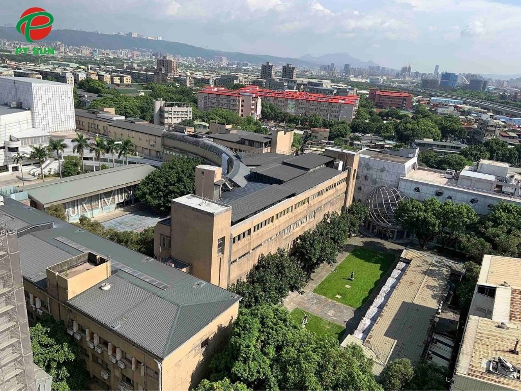 Toàn cảnh Đại học Quốc lập Nghệ thuật Đài Loan