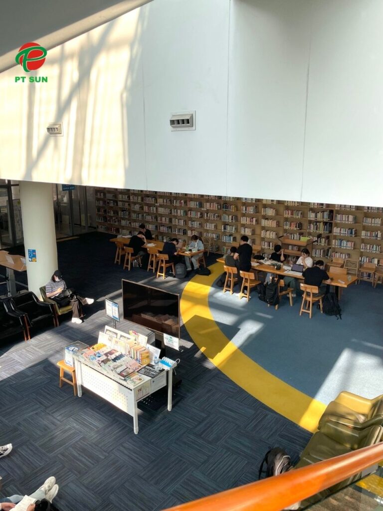 Review Đại học Gachon: Điểm Đến Hàng Đầu Cho Du Học Hàn Quốc Ngành Y Dược 6 Thư viện Đại học Gachon