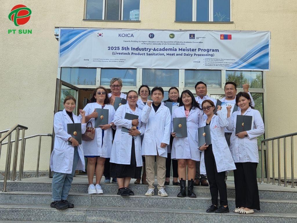 Nhận chứng chỉ tại Đại học Hankyong