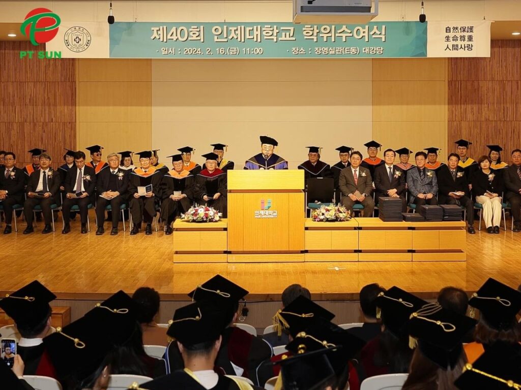 Đại học Inje (Inje University - 인제대학교) Top 1 Đào Tạo Ngành Dược Hàn Quốc 4 Hội trường đại học Inje