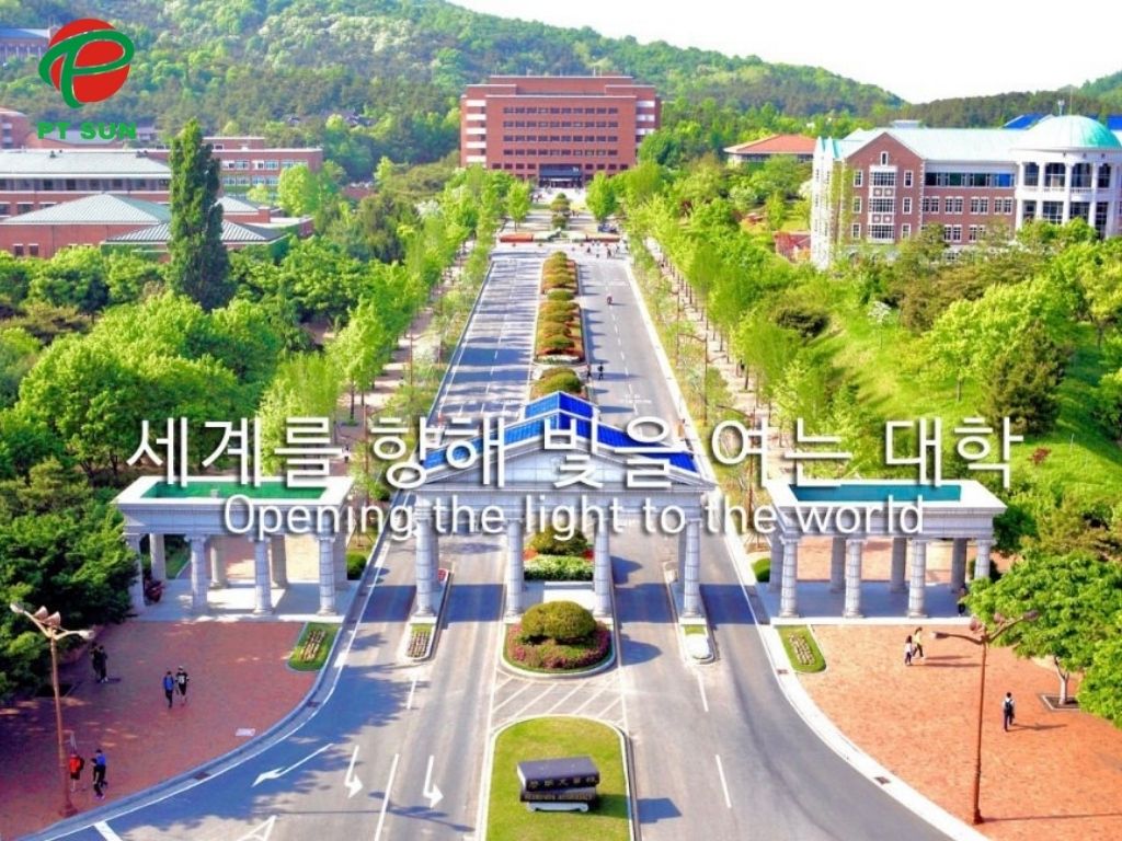 toàn cảnh Đại học Keimyung