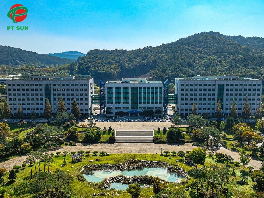 toàn cảnh Đại Học Quốc gia Kongju