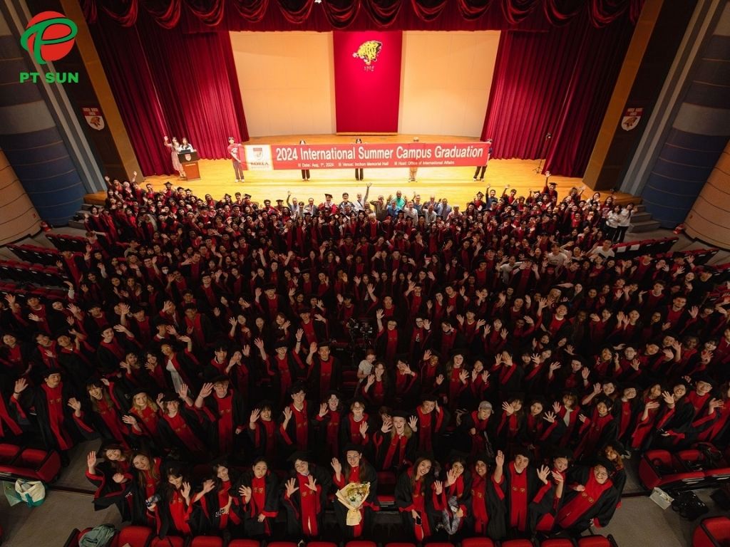 Lễ tốt nghiệp đại học Korea