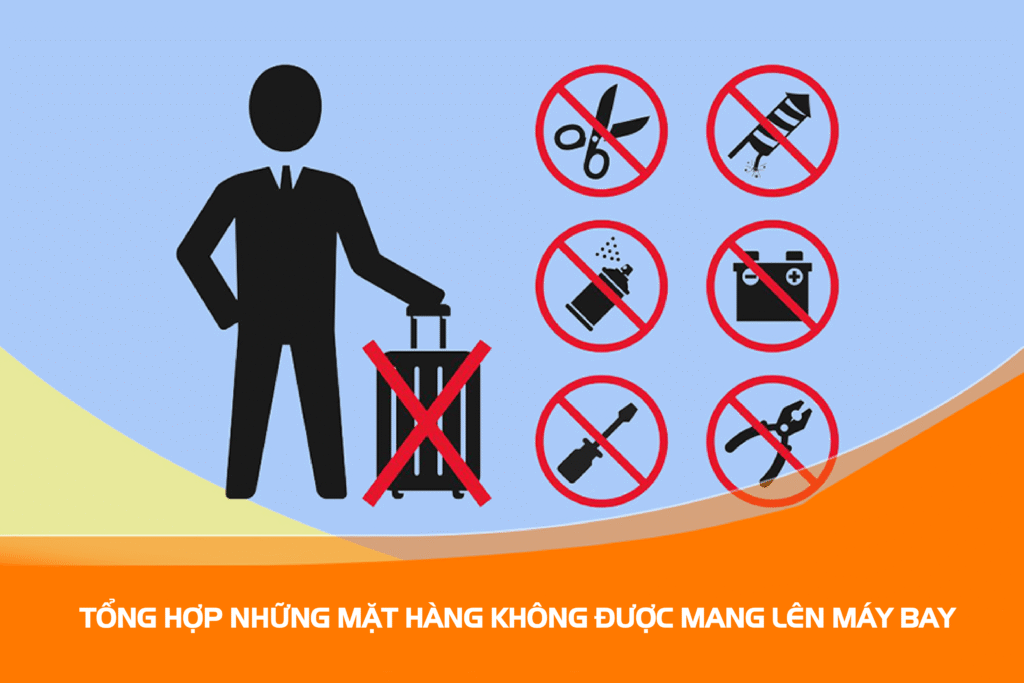 Hành Lý Du Học Hàn Quốc Cần Chuẩn Bị Gì? Hành Trang Cho Du Học Sinh Việt Nam 5 Đồ không mang lên sân bay