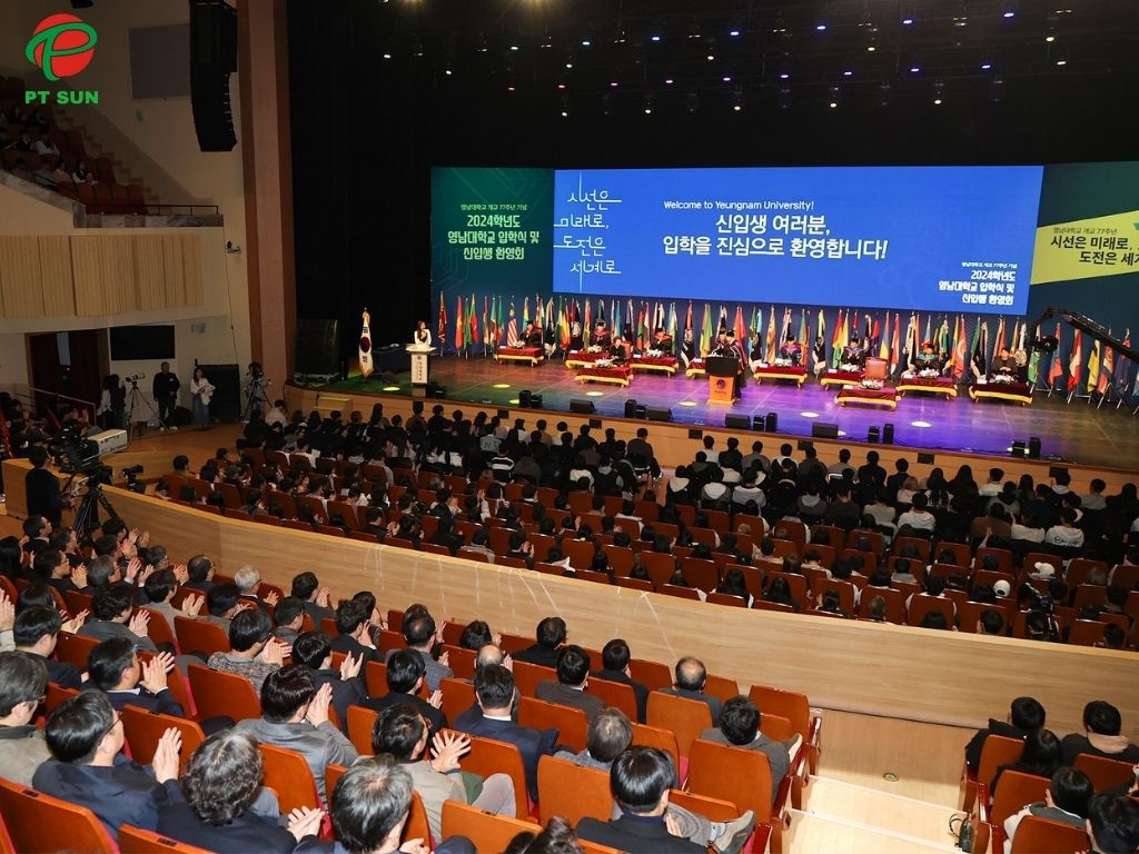 Lễ chào đón tân sinh viên đại học Yeungnam