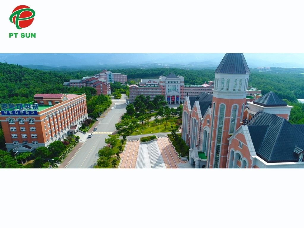 Đại Học Kyungdong Hàn Quốc: Tỷ Lệ Việc Làm Sau Tốt nghiệp Trên 82% 2 toàn cảnh Đại Học Kyungdong