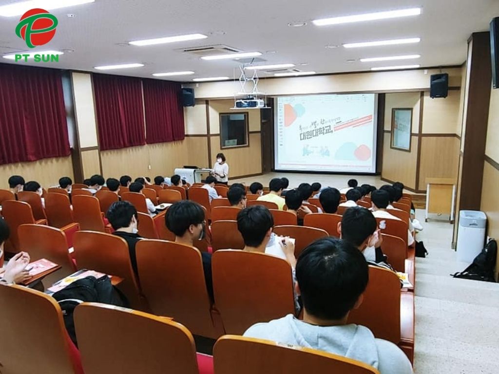 Cao đẳng Daewon (Daewon University College - 대원대학교) 4 học phí học bổng cao đẳng Deawon