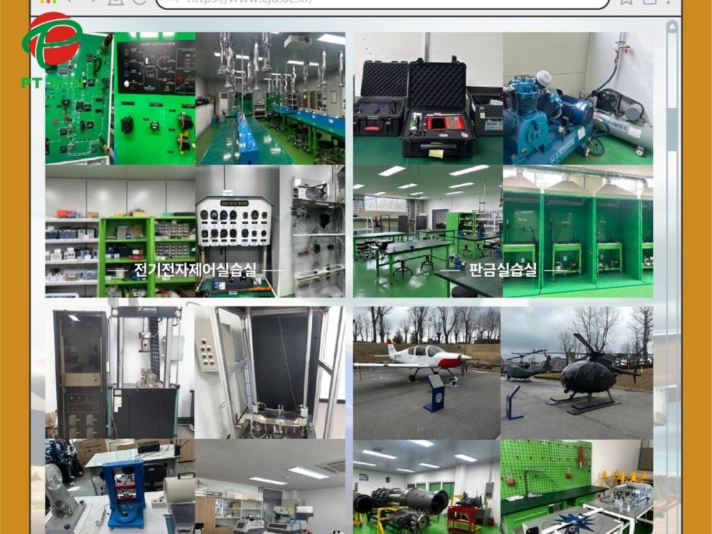 Học Phí và Học Bổng Đại học Cheongju Là Bao Nhiêu? Cập Nhật 2025 2 Lớp học thực hành cheongju