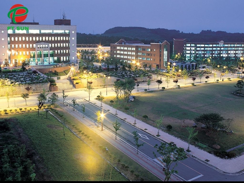 Đại học Howon về buổi đêm