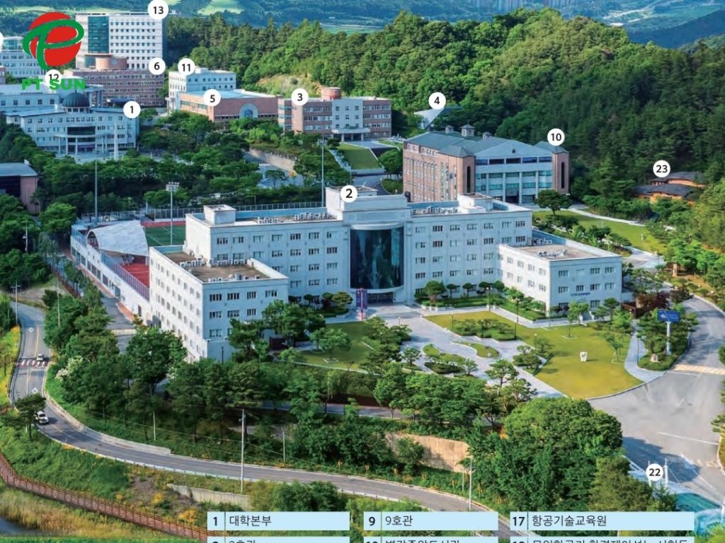 Đại Học Kyungwoon Hàn Quốc (경운대학교 - KWU) 1 Đại Học Kyungwoon
