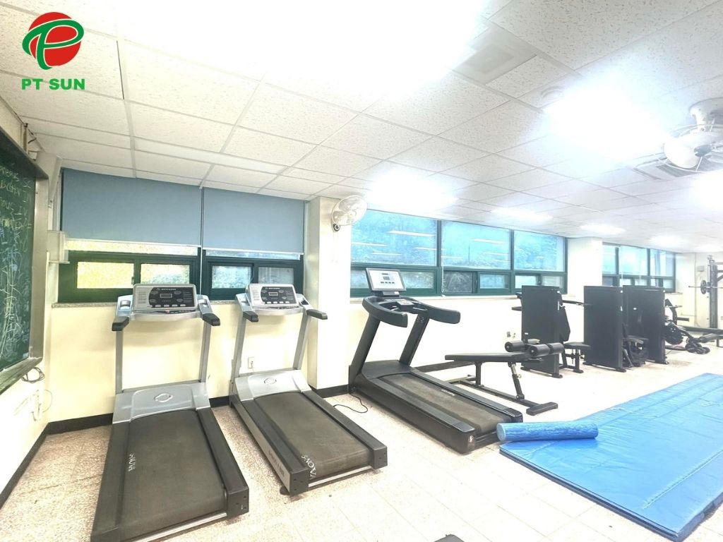 Đại học Songho – Chắp Cánh Ước Mơ Y Học và Nghệ Thuật Tại Hàn Quốc 6 phòng gym