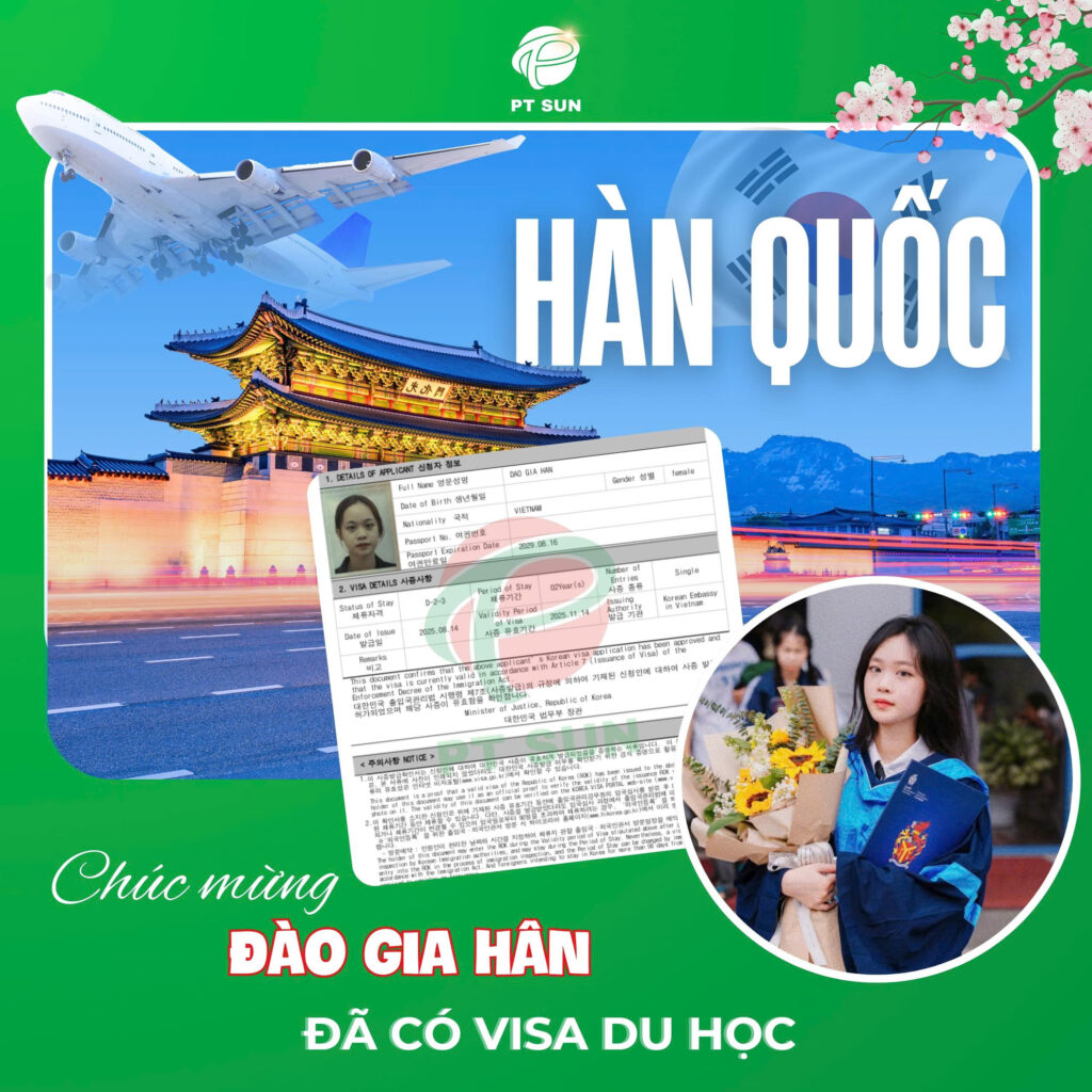 Hành Trình Du Học Hàn Quốc Của Gia Hân: Vượt Khỏi Vùng An Toàn, Chinh Phục Ước Mơ Thạc Sĩ 1 visa Du Học Hàn Quốc
