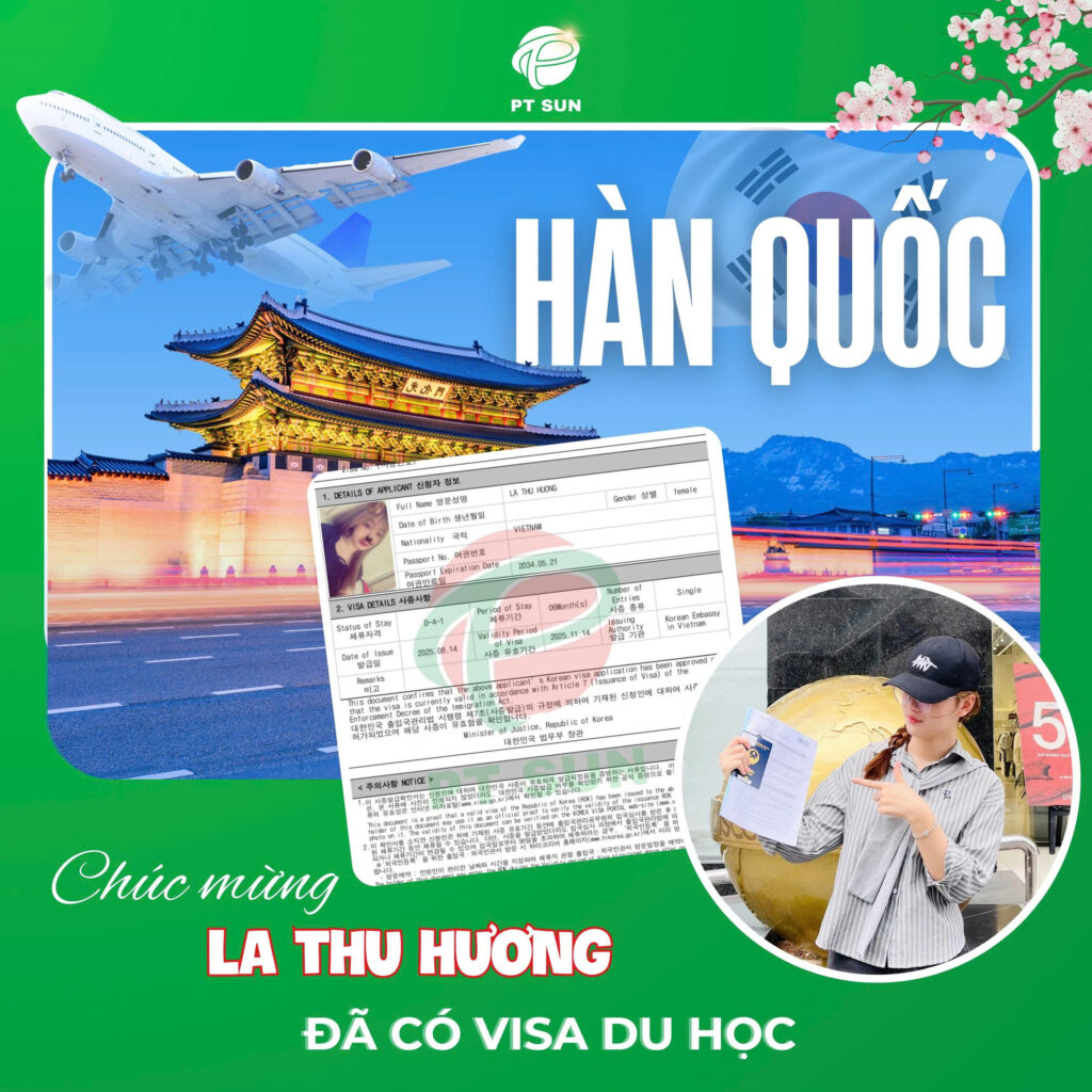 La Thu Hương Du Học Hàn Quốc
