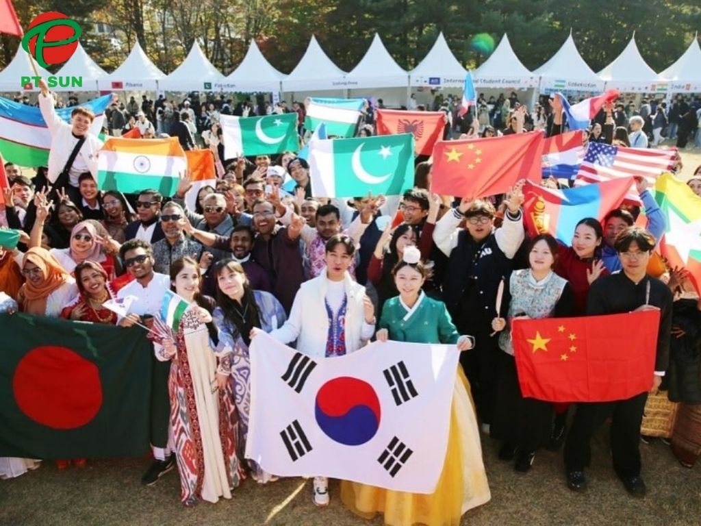 sinh viên quốc tế Đại học Ajou