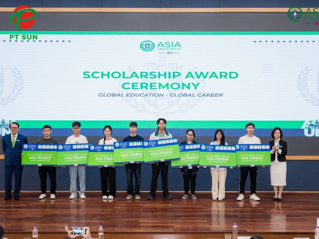 Đại Học Á Châu Đài Loan (Asia University) 2 học bổng đại học Á Châu
