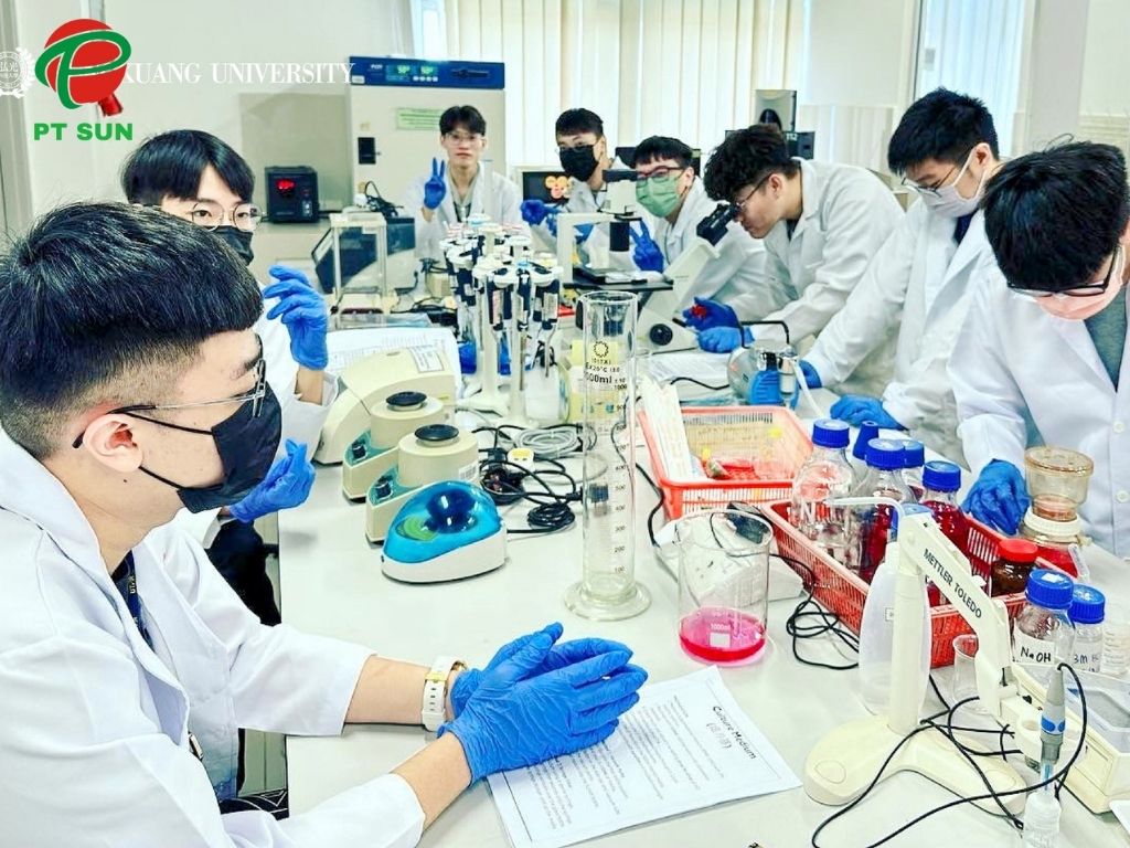 Học Phí Và Học Bổng Đại Học Hoằng Quang 2025 (Hungkuang University) 3 phòng thí nghiệm