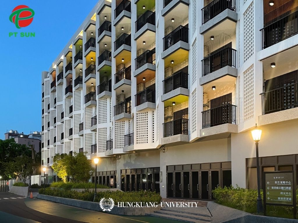 Học Phí Và Học Bổng Đại Học Hoằng Quang 2025 (Hungkuang University) 6 Kí túc xá