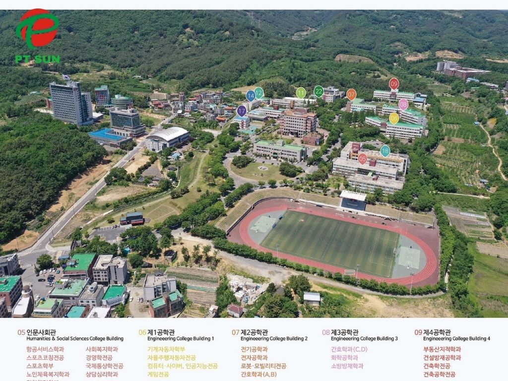 Đại Học Kyungil: Ngôi Trường Tiên Phong AI Và Việc Làm 100% 2 toàn cảnh Đại học Kyungil