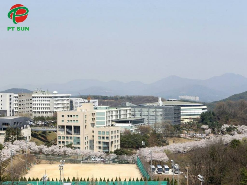 khuôn viên Đại Học Myongji