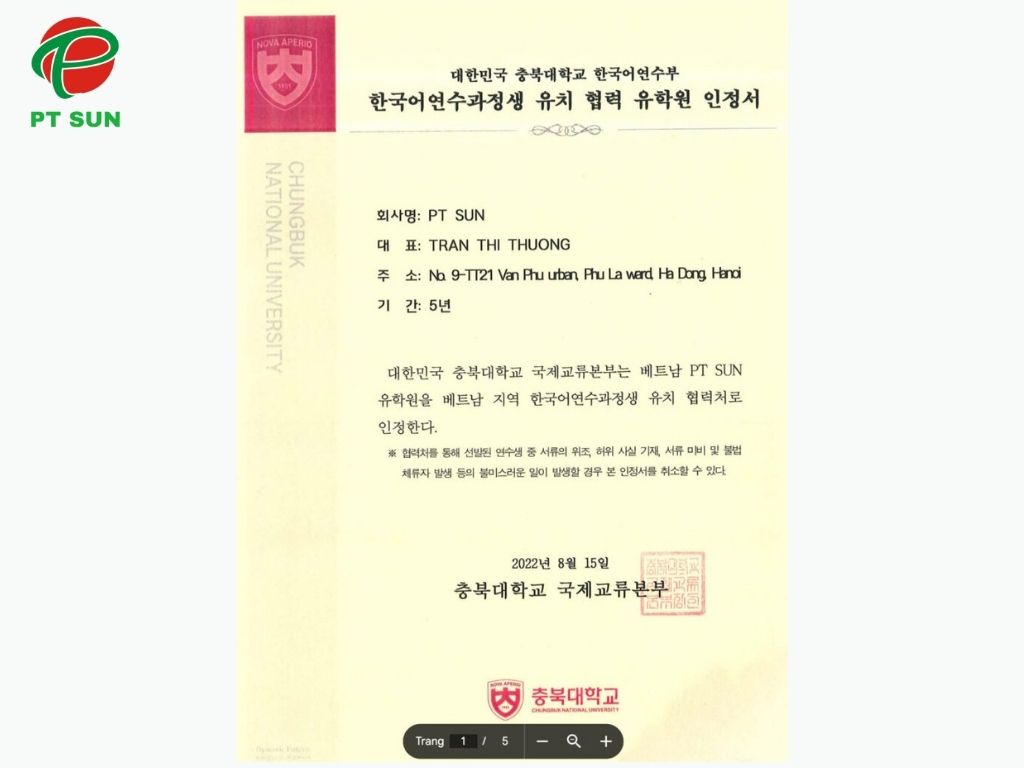 Học Phí và Học Bổng Đại Học Quốc Gia Chungbuk năm 2026 - Top 10 Đại học Quốc gia Hàn Quốc 3 ký kết đại học chungbuk