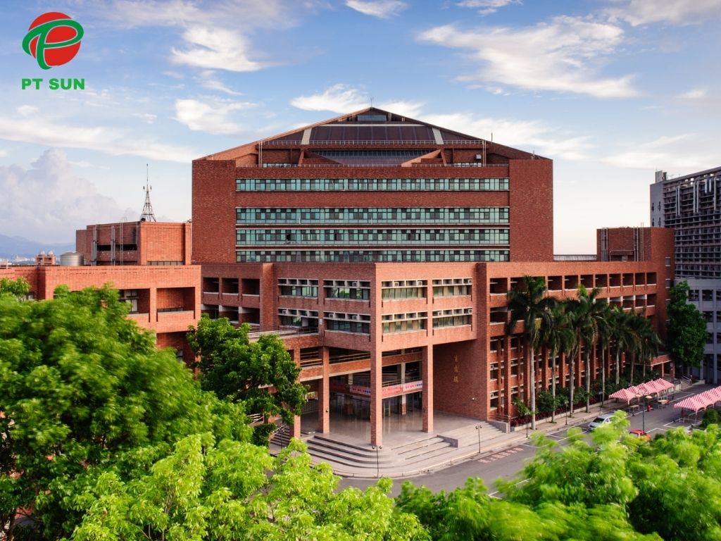 Đại Học KHKT Ngô Phụng (WuFeng University – WFU) Tỷ Lệ Việc Làm 95% Ngay Sau Tốt Nghiệp 3 Tòa nhà Đại học KHKT Ngô Phụng