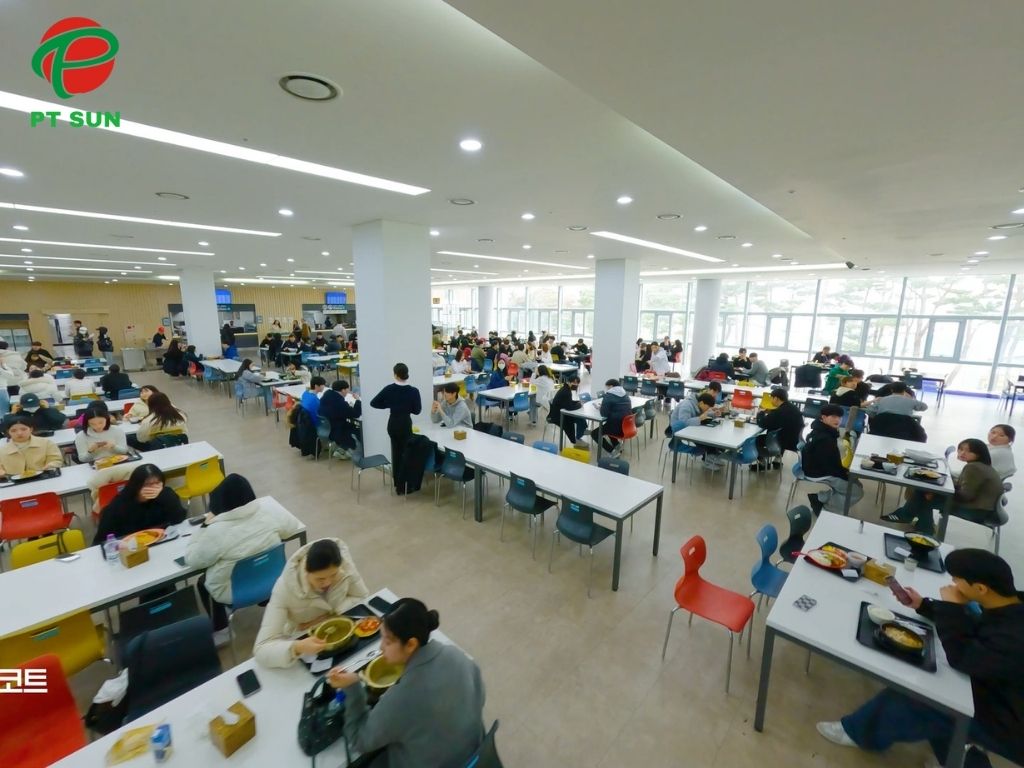 cantin trường đại học hàn quốc