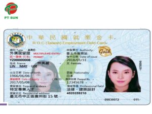 Thẻ cư trú Thẻ ARC Đài Loan