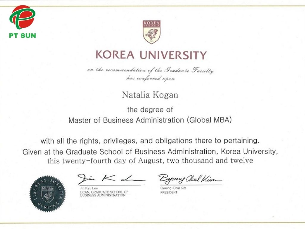 Bằng MBA Là Gì? Top 10 Trường Đào Tạo MBA Tốt Nhất Hàn Quốc 2025 1 Bằng MBA