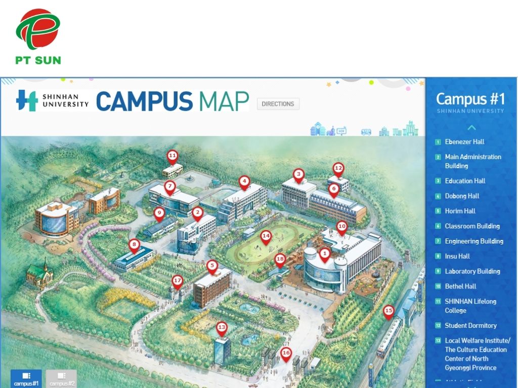 Campus Đại học Shinhan