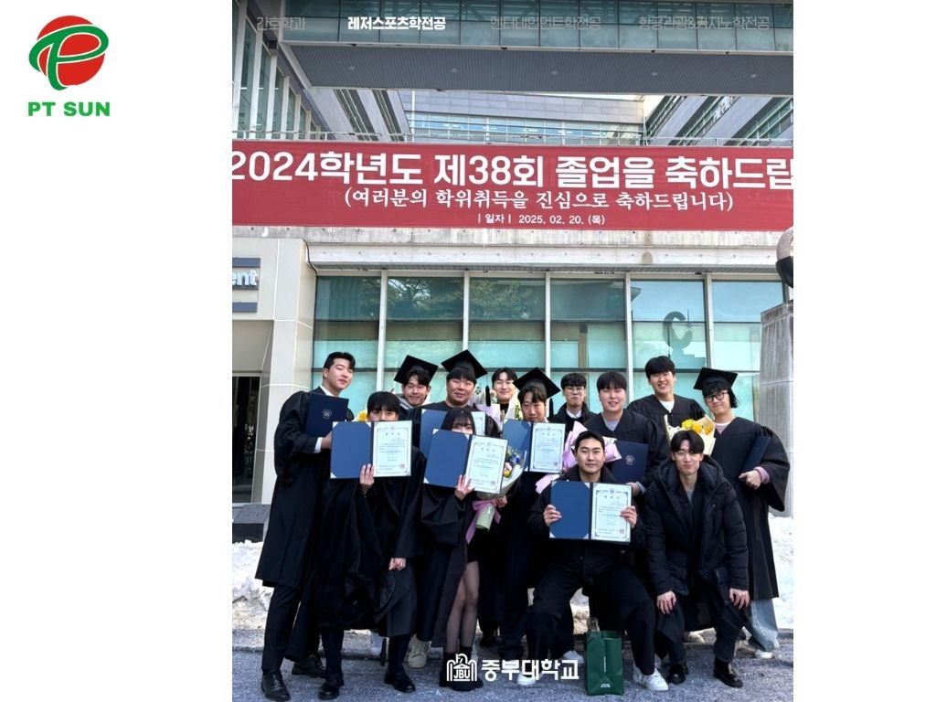 tốt nghiệp sinh viên Đại học Joongbu